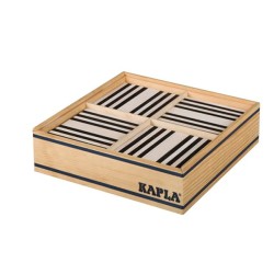 KAPLA® 100er Coffret noir & blanc - jeu de construction - l'original