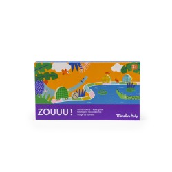 Jeu de course Zouuu! Les Toupitis en carton dès 3 ans - Moulin Roty - Les Toupitis