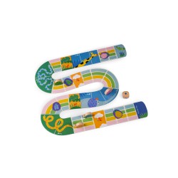 Jeu de course Zouuu! Les Toupitis en carton dès 3 ans - Moulin Roty - Les Toupitis