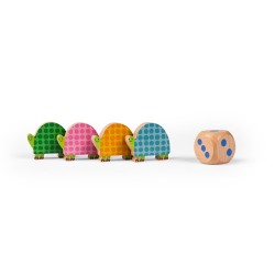 Jeu de course Zouuu! Les Toupitis en carton dès 3 ans - Moulin Roty - Les Toupitis