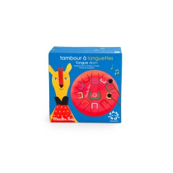 Tambourin à languettes Les Popipop - Instrument pour enfants - Moulin Roty