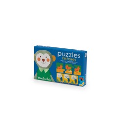 Geschichten Puzzle ab 2 Jahren  -  Les Popipop - Moulin Roty