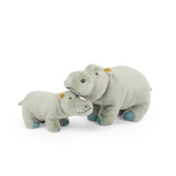 Grand hippopotame en peluche - Tout autour du monde - Moulin Roty