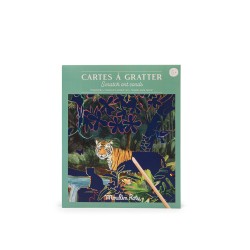 Cartes à gratter avec des animaux - Tout autour du monde - Moulin Roty
