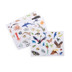 Sticker Heft - Tout autour du monde - Moulin Roty