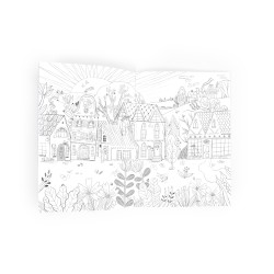 Livre de coloriage - à colorier pour les enfants les Minouchka - Moulin Roty