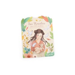 Malbuch mit Stickern "les Rosalies" - Malbuch