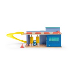 Tankstelle aus Holz für Kinder - Moulin Roty