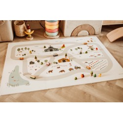 Tapis de jeu Ferme EEVAA -Tapis Puzzle - Play&Go Puzzlemat Farm