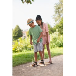 Skis de marche en bois enfants aussi pour le jardin d'enfants - BS Toys - Wooden Ski