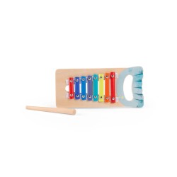 Tap-tap Xylophone - Jeu de marteau en bois - Xylophone - Les aventures de Paulie - Moulin Roty