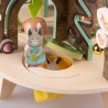 Multi Aktivitätsgarten Spiel aus Holz - Trois petits lapins - Moulin Roty