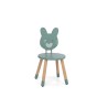 Chaise sauge pour enfants en bois - Trois petits lapins - Moulin Roty