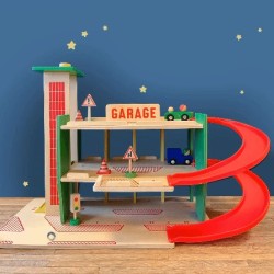 Garage Dans la ville en bois - Moulin Roty