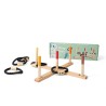 BS Toys - Jeu de lancer d'anneaux en bois - Ring Toss