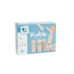 BS Toys - Kubb Spiel - Wikingerspiel - ab 8 Jahren - Familienspiel