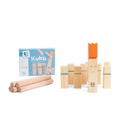 BS Toys - Kubb Spiel - Wikingerspiel - ab 8 Jahren - Familienspiel