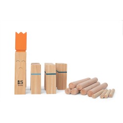 BS Toys - Kubb Spiel - Wikingerspiel - ab 8 Jahren - Familienspiel