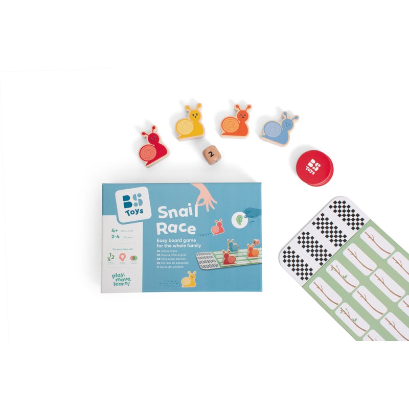 BS Toys - Jeu Course d'escargots - pour enfants à partir de 4 ans BS Toys - Jeu Course d'escargots - pour enfants à partir de 4 ans