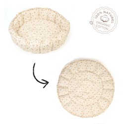 Play&Go - organic babymat & cocoon rabbit - bloom