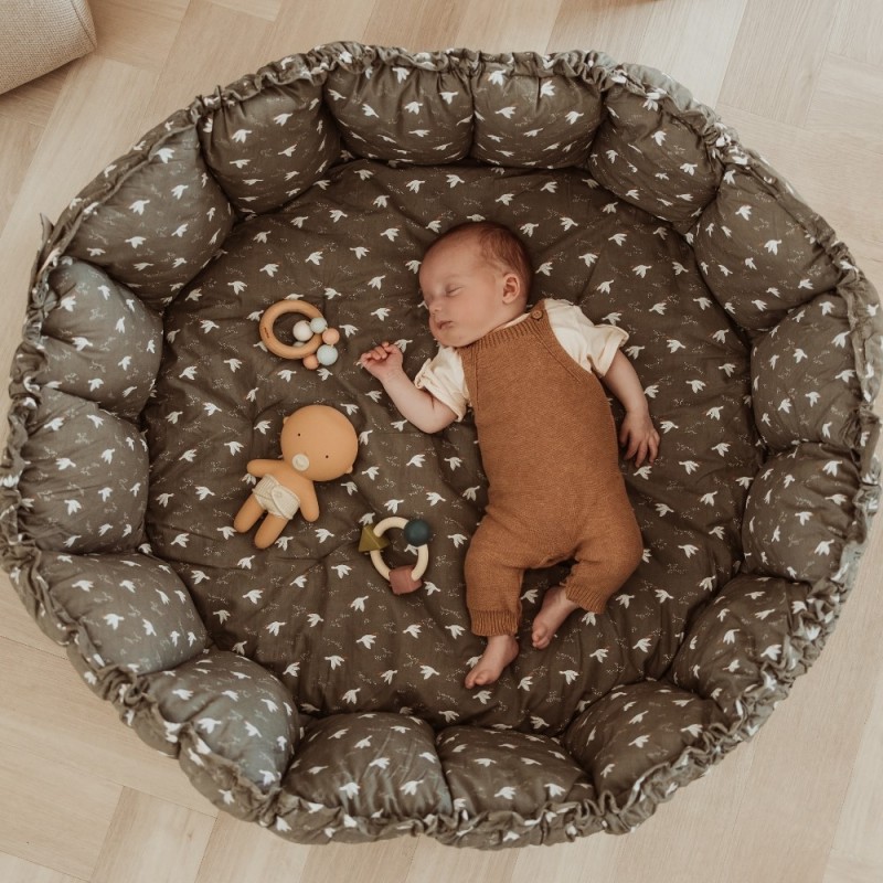 Coco tapis d´éveil & cocon organic birds - Play & Go - bloom