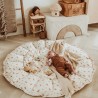 Play&Go - organic babymat & cocoon rabbit - bloom