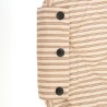 Spielmatte & Tasche soft stripes brown - Play&Go