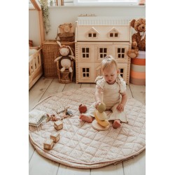 Tapis d´éveil & sac soft stripes brown - Play&Go