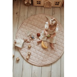 Spielmatte & Tasche soft stripes brown - Play&Go