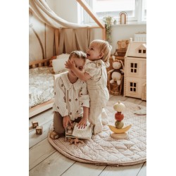 Play&Go - babymat & bag soft stripes brown