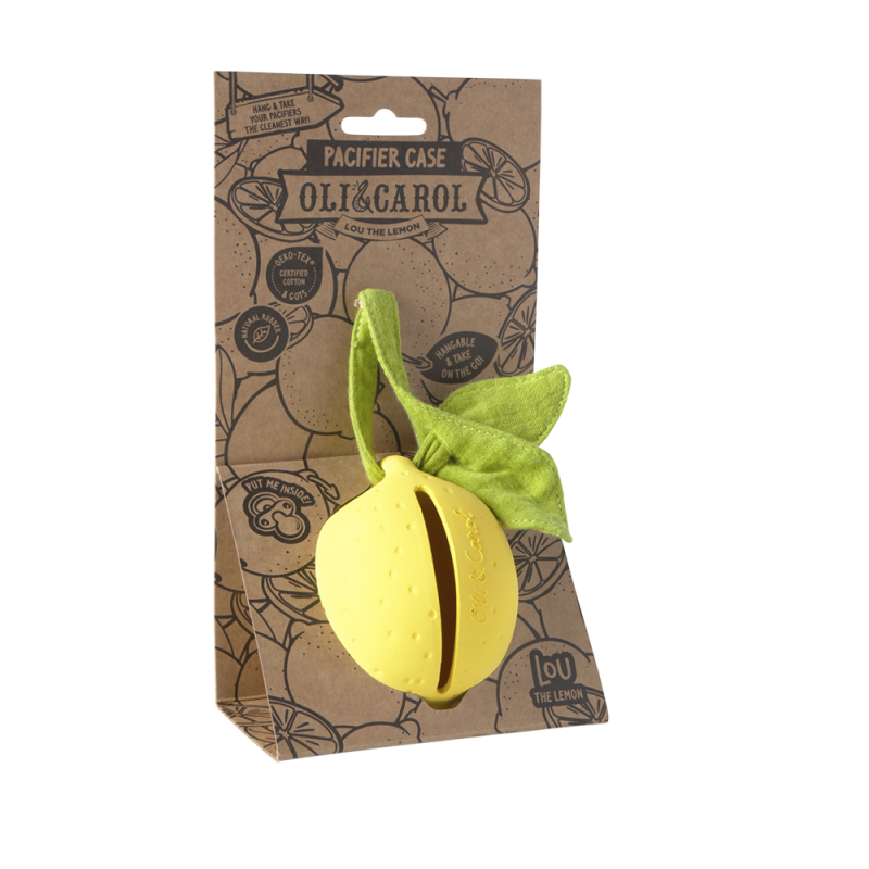 Oli&Carol - Pacifier Case - Lemon - Zitrone - Schnullertasche