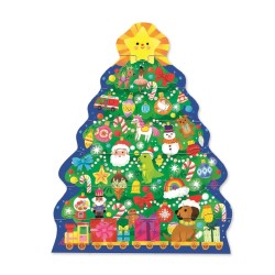 Crocodile Creek - Puzzle Weihnachtsbaum - 24 Teile