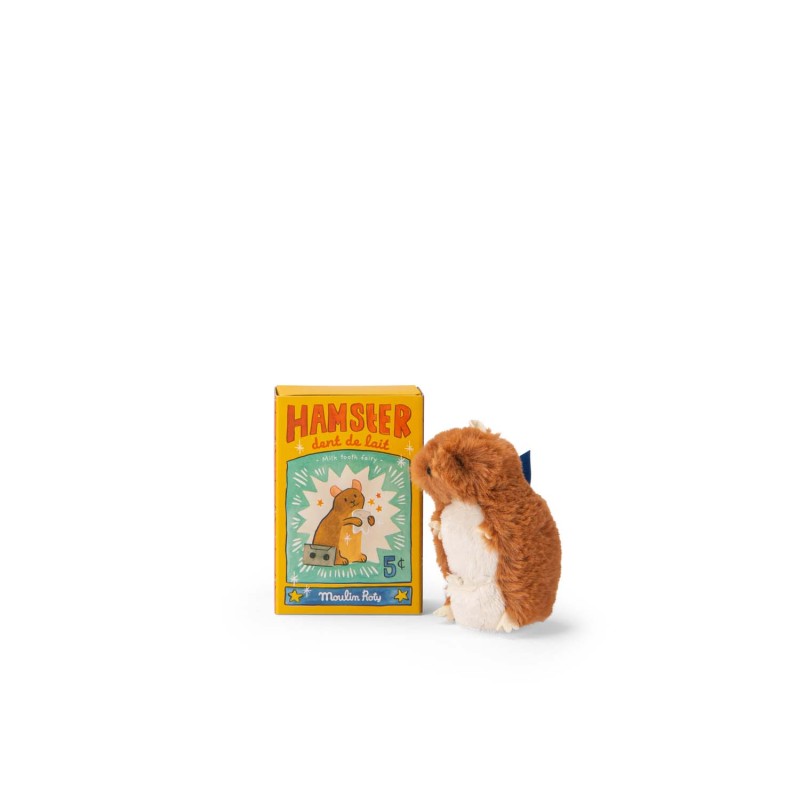 Hamster dent de lait - Puce & Pilou - Moulin Roty Hamster dent de lait - Puce & Pilou - Moulin Roty