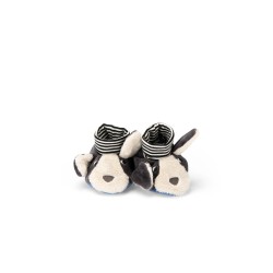 Chaussons chien Puce bleu - Puce & Pilou - Moulin Roty