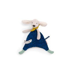 Doudou Chien Pilou bleu - Puce & Pilou - Moulin Roty