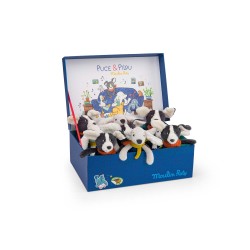 Assortiment de 12 petits chiens - Puce & Pilou