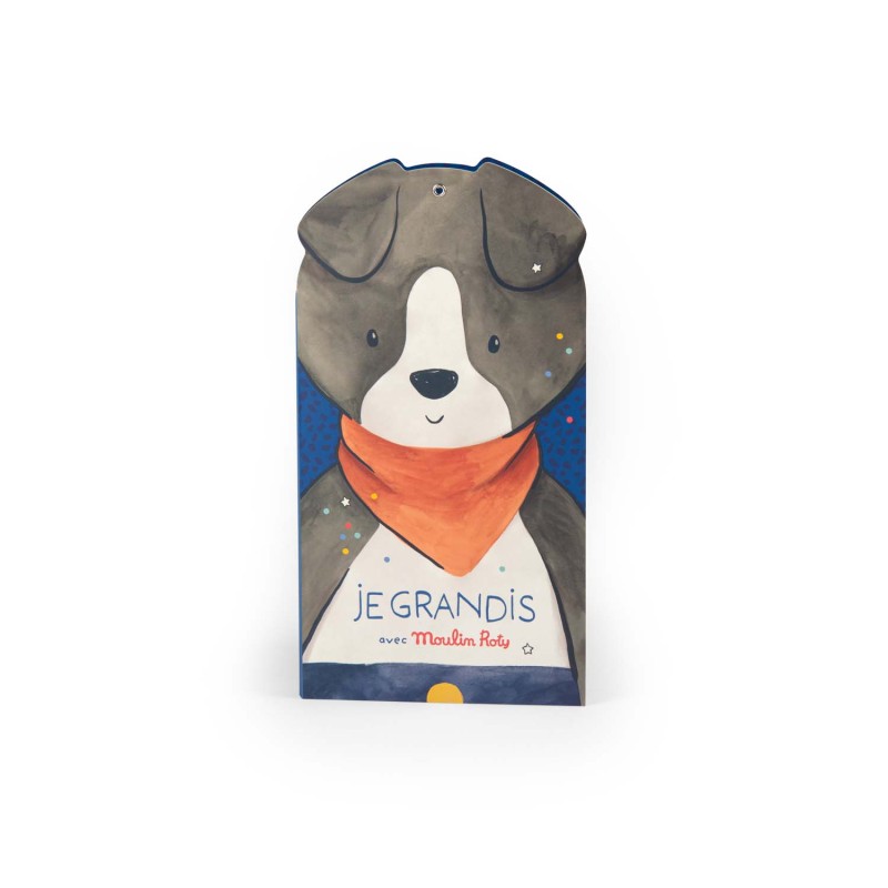 Toise carnet Chien - Puce & Pilou - Moulin Roty Toise carnet Chien - Puce & Pilou - Moulin Roty