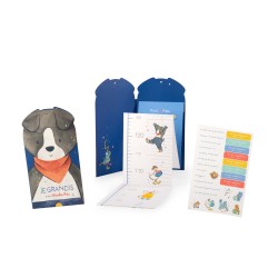 Toise carnet Chien - Puce & Pilou  - Moulin Roty
