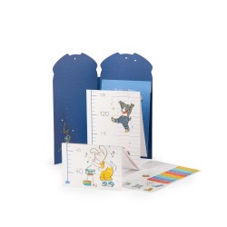 Toise carnet Chien - Puce & Pilou  - Moulin Roty