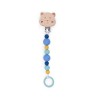 Attache-tétine bois et silicone hamster - Puce & Pilou - Moulin Roty