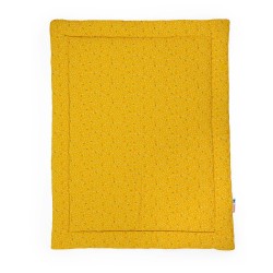 Plaid jaune OEKO-TEX® - Puce & Pilou - Moulin Roty