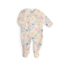 Pyjama 1m velours chiens multicolores - Puce & Pilou - Moulin Roty