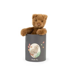 Peluche ours Arthur dans la boîte - Moulin Roty