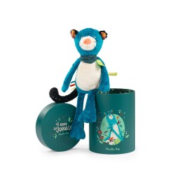 Peluche panthère Zimba en boîte - Dans la Jungle - Moulin Roty