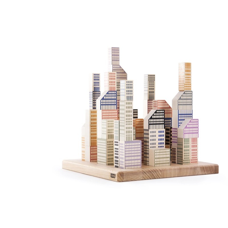 Blocs de construction Manhatten en bois - Bajo