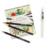 12 Aquarell-Pinzelstifte - Le Jardin du Moulin - Moulin Roty