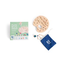 BS Toys - Paintbrush Memo aus Holz ab 4 Jahren und älter