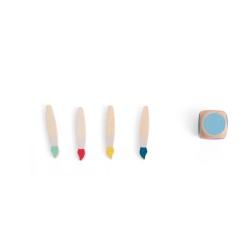 BS Toys - Paintbrush Memo aus Holz ab 4 Jahren und älter