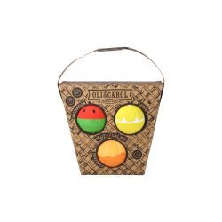 Oli&Carol - Fruit Salad Baby Sensory Balls - Beissring - natürlicher Kautschuk