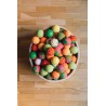 Oli&Carol - Veggie Salad Baby Sensory Balls - Beissring - natürlicher Kautschuk